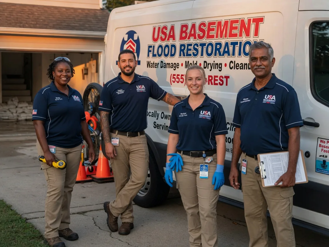 Basement Flood Cleanup company in Reynolds, ND