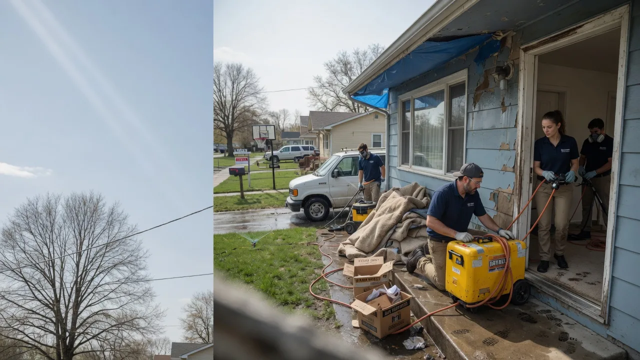 Basement Flood Cleanup in Reynolds, ND near me